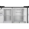 Lodówka HISENSE RS818N4TFC Side by Side No Frost 179cm Czarna Kostkarka Wi-Fi ConnectLife Metal Tech Cooling Kolor / wykończenie boków Czarny
