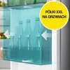 Lodówka HISENSE RS818N4TIE Side by Side No Frost 179cm Inox Podajnik wody Kostkarka Wi-Fi ConnectLife Metal Tech Cooling Kolor / wykończenie frontu Inox