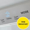 Lodówka HISENSE RB440N4AFA No Frost 201.7cm Czarna Licowane drzwi Szuflada z regulacją wilgotności Kompresor inwerterowy Tak