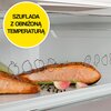 Lodówka HISENSE RB440N4AFA No Frost 201.7cm Czarna Licowane drzwi Szuflada z regulacją wilgotności Kolor / wykończenie boków Czarny