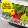Lodówka HISENSE RB440N4AFA No Frost 201.7cm Czarna Licowane drzwi Szuflada z regulacją wilgotności Kolor / wykończenie frontu Czarny