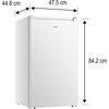 Lodówka GORENJE RB39EPW4 84.2cm Biała Kolor / wykończenie frontu Biały