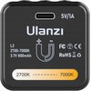 Lampa LED ULANZI L2 Bi Color COB Maksymalna moc [W] 3.5