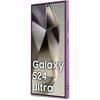 Etui GUESS Glitter Script do Samsung Galaxy S24 Ultra Fioletowy Dominujący kolor Fioletowy