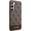 Etui GUESS 4G Stripe Collection do Samsung Galaxy S24+ Brązowy Model telefonu Galaxy S24+