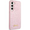 Etui GUESS Glitter Script do Samsung Galaxy S24+ Różowy Model telefonu Galaxy S24+