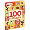 Książka z zadaniami Bing. 100 naklejek (miękka okładka) Płeć Dziewczynka