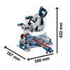 Pilarka ukosowa BOSCH Professional GCM 18V-254 D (solo) Kompatybilność seria Bosch 18V