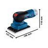 Szlifierka oscylacyjna BOSCH GSS 12V-13 06019L0001 Średnica oscylacyjna [mm] 1.6