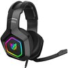Słuchawki ONIKUMA K10 7.1 RGB Nauszne, Dźwięk przestrzenny Czarny Bezprzewodowe Nie