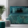 Komplet pościeli EUROFIRANY Premium 5 160 x 200 cm Ciemnozielony Kolor Ciemnozielony