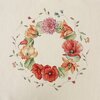 Obrus EUROFIRANY Cho 1239 140 x 180 cm Naturalny Kolor Naturalny
