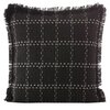 Poszewka EUROFIRANY Dara 45 x 45 cm Czarny