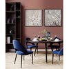 Obraz EUROFIRANY 545A 60 x 60 cm Beżowy Motyw Kwitnąca gałąź wiosenna