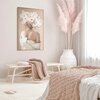 Obraz EUROFIRANY Emma 2 60 x 100 cm Beżowy Motyw Kobieta