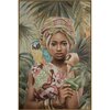 Obraz EUROFIRANY Sensual 1 574A 80 x 120 cm Zielony
