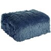 Koc EUROFIRANY Design 91 Tiffany 1 170 x 210 cm Granatowy
