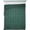 Koc EUROFIRANY D91 Geo 2 150 x 200 cm Zielony Kolor Zielony