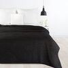 Koc EUROFIRANY Bukla 210 x 170 cm Czarny Informacje dodatkowe Posłuży jako narzuta na łóżko