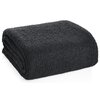 Koc EUROFIRANY Bukla 438725 200 x 220 cm Czarny