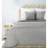 Narzuta EUROFIRANY Len 1 170 x 210 cm Stalowy Kolor Stalowy