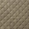 Narzuta EUROFIRANY Len 1 70 x 160 cm Ciemnobeżowy Materiał Poliester