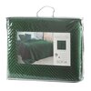 Narzuta EUROFIRANY Sofia 170 x 210 cm Ciemnozielony Materiał Poliester