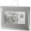 Narzuta EUROFIRANY Sofia 230 x 260 cm Srebrny Materiał Poliester
