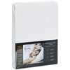 Prześcieradło EUROFIRANY Premium Jersey 4 z gumką 120 x 200 x 25 cm Biały Materiał Jersey bawełniany