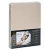 Prześcieradło EUROFIRANY Premium Jersey 4 z gumką 120 x 200 x 25 cm Beżowy Materiał Jersey bawełniany
