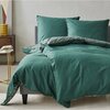 Pościel EUROFIRANY Esprit 06 160 x 200 cm Ciemnozielony Liczba elementów w zestawie 3