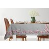 Obrus EUROFIRANY Cho 1214 140 x 180 cm Popielato-różowy Materiał Poliester