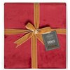 Obrus EUROFIRANY Premium Velvet 145 x 180 cm Bordowy Kolor Bordowy