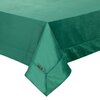Obrus EUROFIRANY Premium Velvet 145 x 220 cm Ciemnozielony Kolor Ciemnozielony