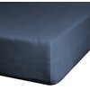 Prześcieradło EUROFIRANY Design 91 Jersey 90 x 200 cm Granatowy Rozmiar [cm] 90 x 200