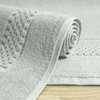 Dywanik łazienkowy Caleb 376036 Prostokątny Popielaty Seria Caleb