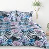 Pościel EUROFIRANY Design 91 Malibu 160 x 200 cm Jasnofioletowo-niebieski Kolor Jasnofioletowo-niebieski