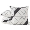 Poszewka Design 91 Geo 40 X 40 cm Beżowy Rodzaj zapięcia Zamek