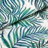 Narzuta EUROFIRANY Palms2 200 x 220 cm Biały Kolor Biały