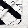 Narzuta EUROFIRANY Design 91 Geo 01 200 x 220 cm Kremowo-czarny Rozmiar [cm] 200 x 220