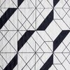 Narzuta EUROFIRANY Design 91 Geo 01 200 x 220 cm Kremowo-czarny Przeznaczenie Na łóżko