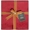 Obrus EUROFIRANY Velvet 145 x 220 cm Bordowy Materiał Poliester - welwet