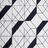 Narzuta EUROFIRANY Geo 01 220 x 240 cm Jasnokremowo-czarny Przeznaczenie Na łóżko