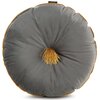 Poduszka EUROFIRANY Velvet 40 cm Stalowy Kolor Stalowy