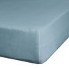 Prześcieradło EUROFIRANY Design 91 409427 Jersey 180 x 200 cm Niebieski Materiał Jersey bawełniany