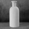 Wazon EUROFIRANY Riso 16 x 11 x 40 cm Biały Materiał Glinka ceramiczna
