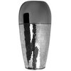 Wazon EUROFIRANY Mirona 18 x 35 cm Srebrny