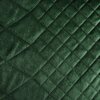 Narzuta EUROFIRANY Luiz 3 220 x 240 cm Ciemnozielony Materiał Poliester