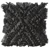 Poszewka EUROFIRANY Mirena 45 x 45 cm Czarny