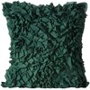 Poszewka EUROFIRANY Mirena 45 x 45 cm Ciemnozielony